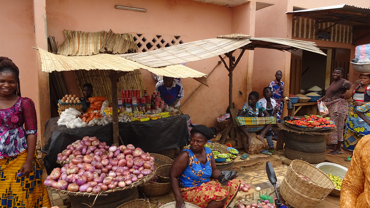 marchés, benin, arte