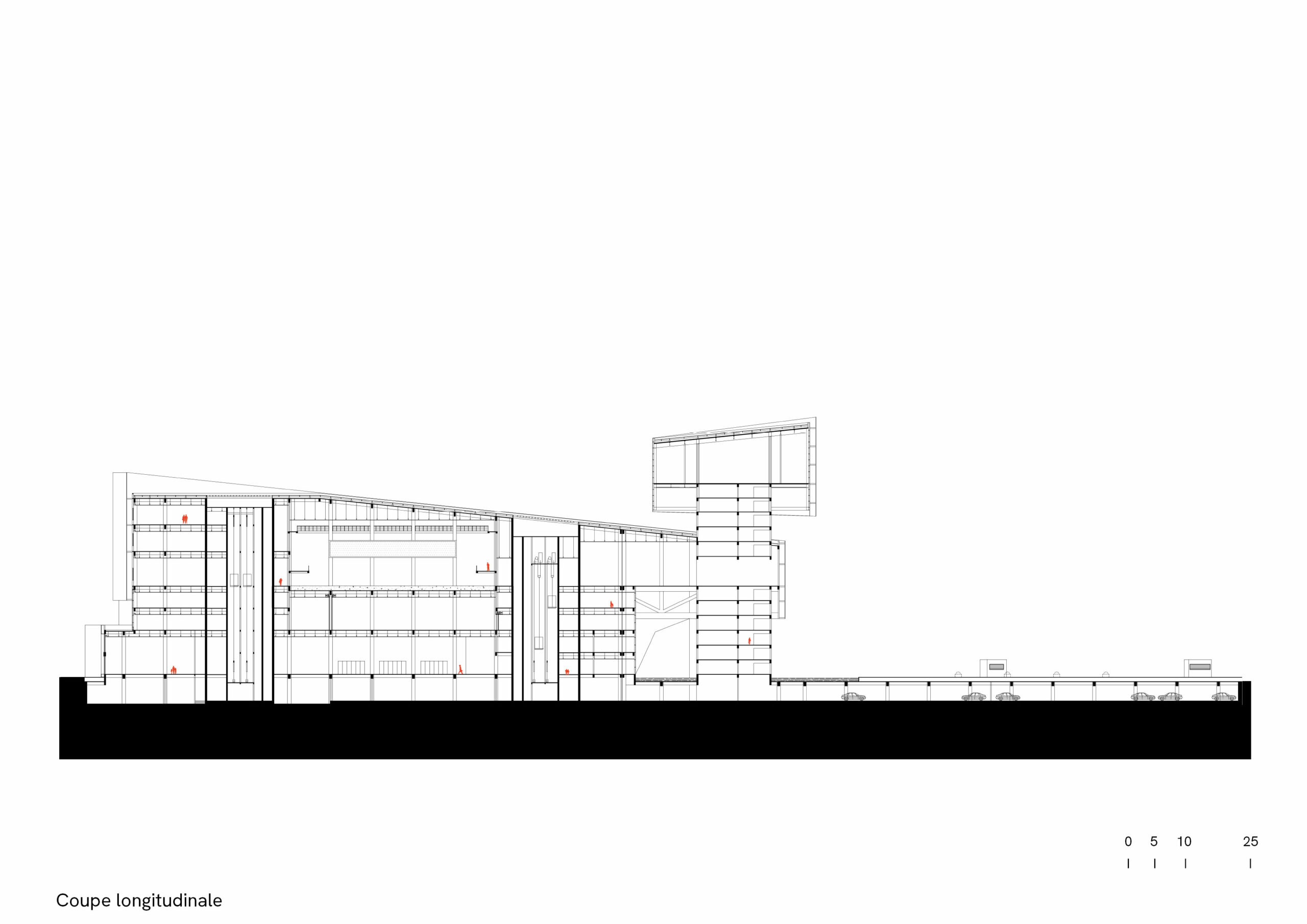 maison du citoyen wuhan cross-section