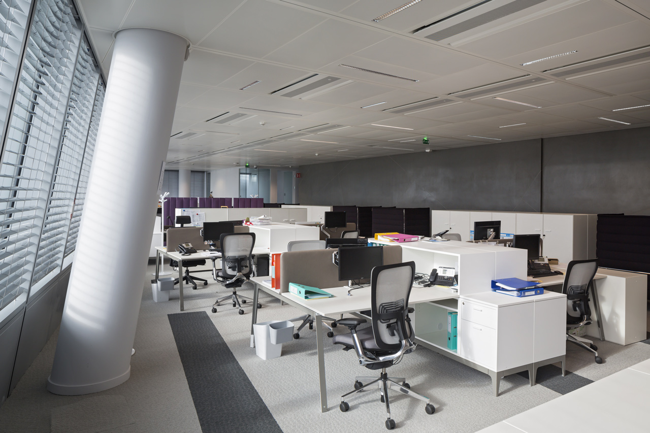 Thales headquarters, La Defense, open space