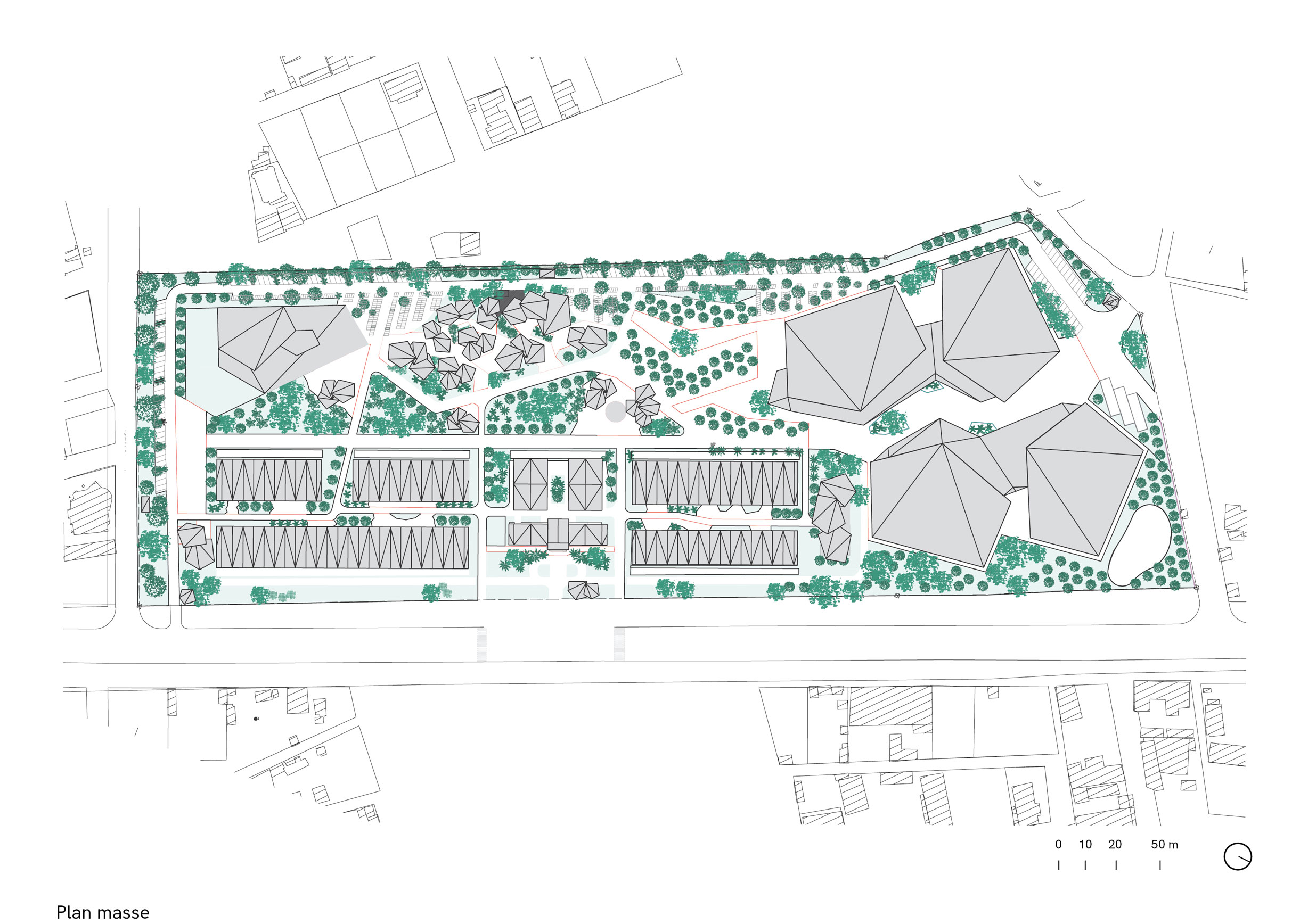 Université FASEG, Benin, masterplan