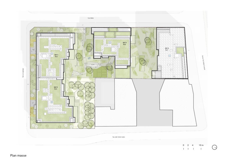 Floressence, Bobigny, masterplan