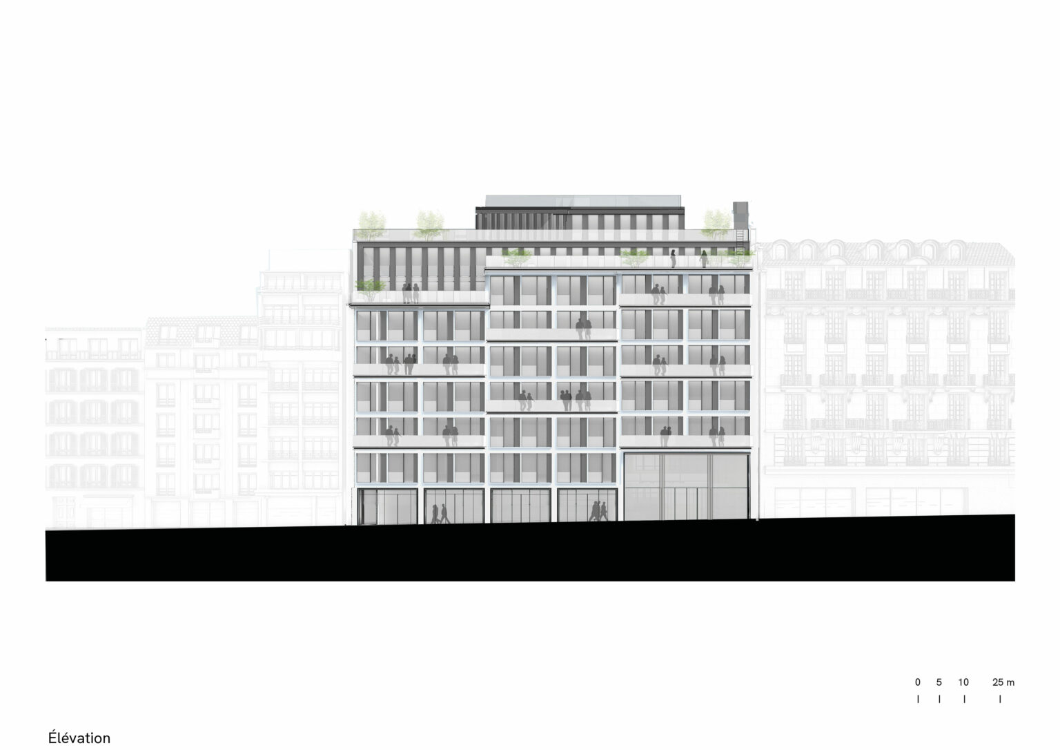 Cortis, Paris, elevation