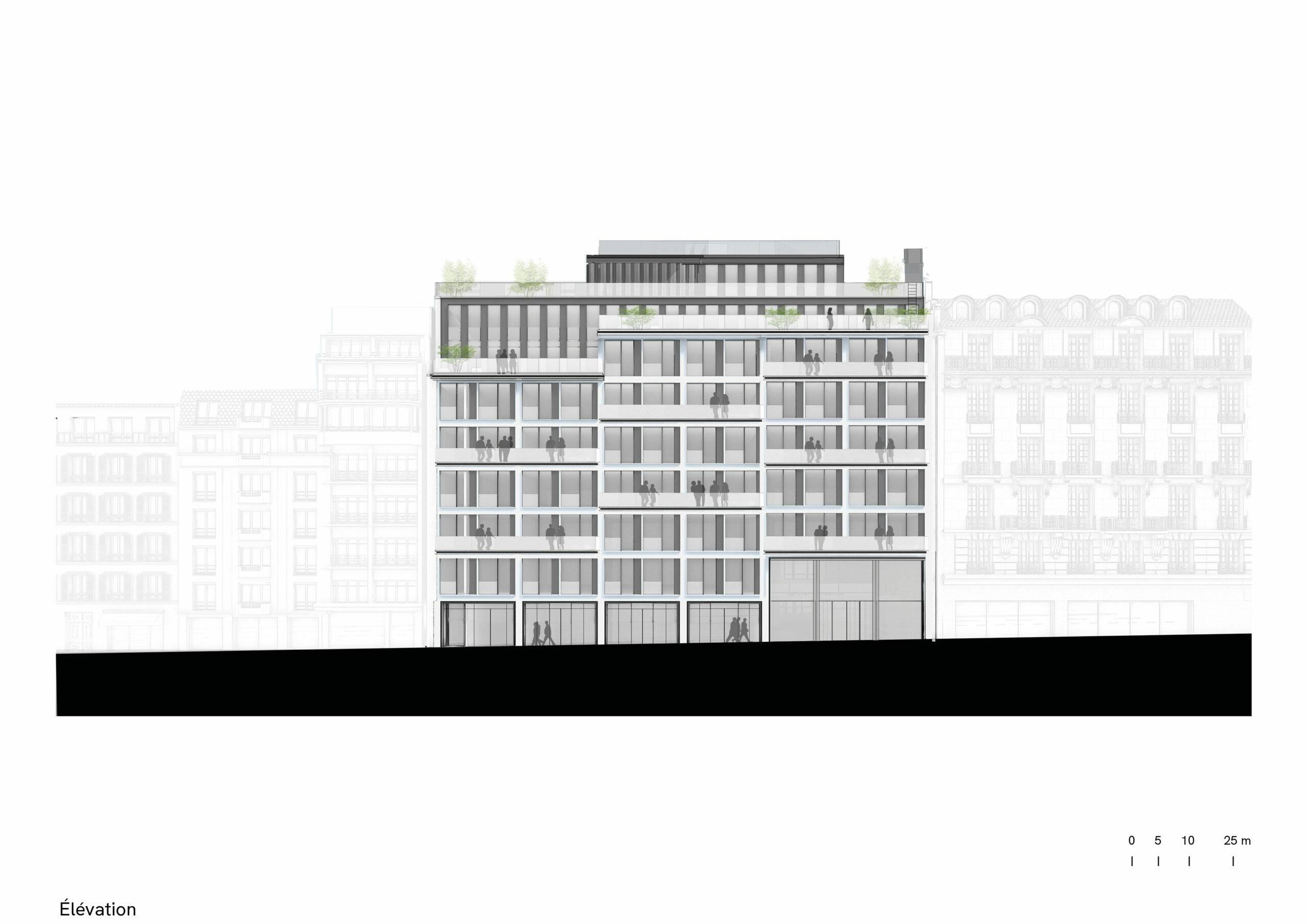 Cortis, Paris, elevation