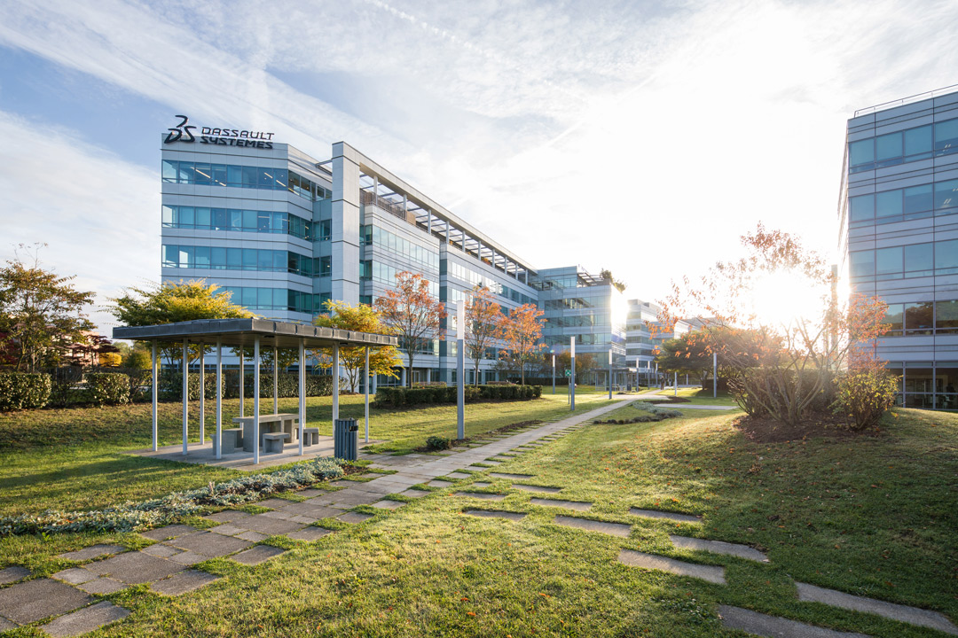 Campus Dassault Systemes, Vélizy, facade