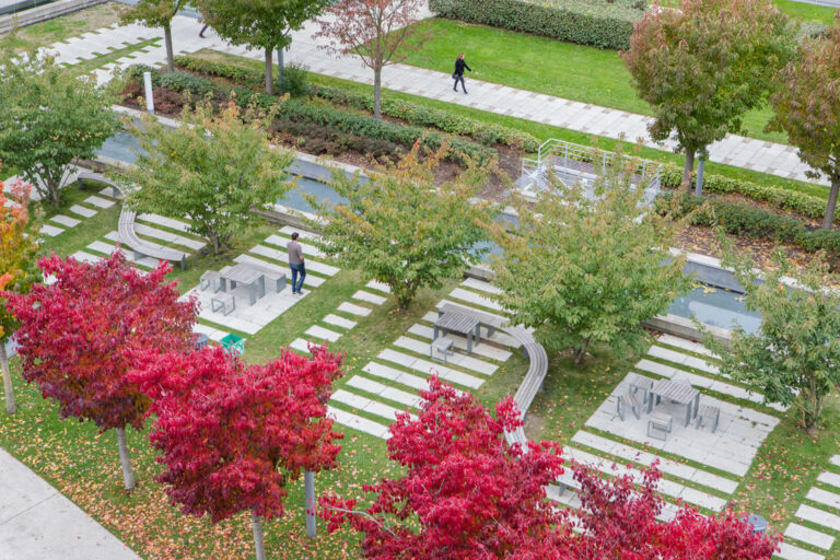 Campus Dassault Systemes, Vélizy, jardin