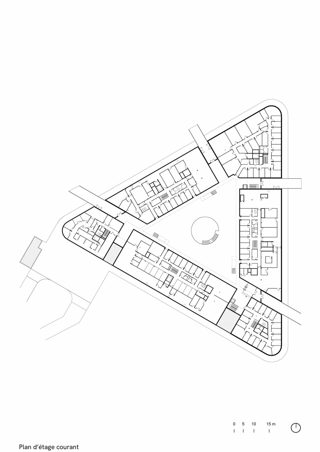 Centre de recherche Helios, Saint-Jean-de-Braye, plan