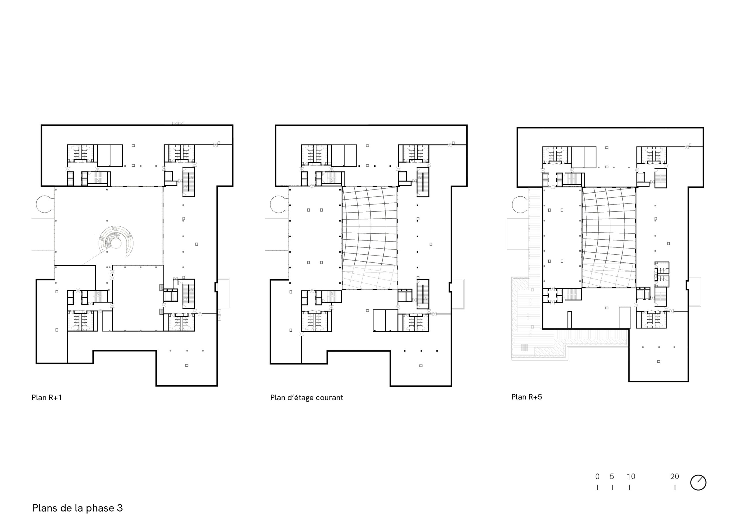 Campus Dassault Systemes, Vélizy, phase 3 blueprint