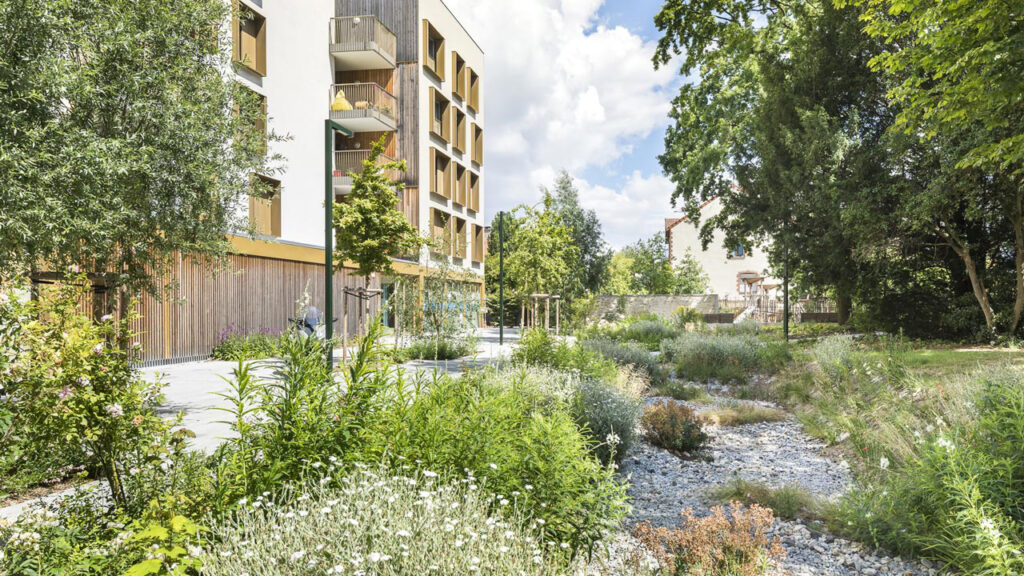 View of Rainwater management and architecture - Arte Charpentier