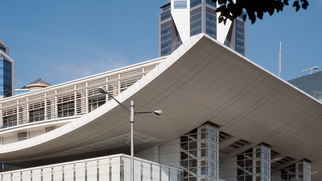 architecture chinoise, opéra shanghai, chine