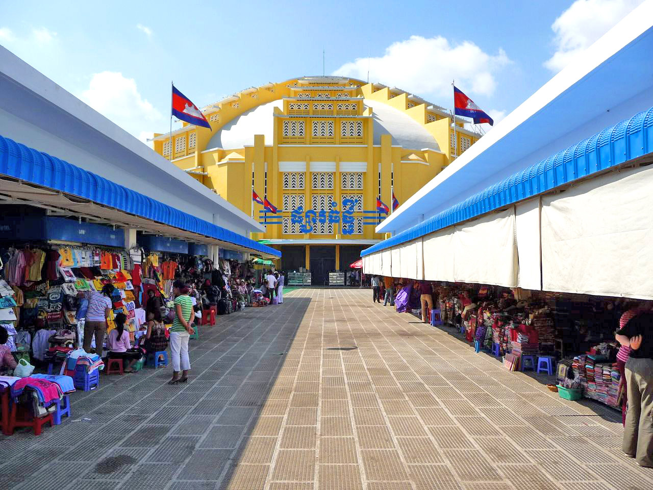 Marche central Phnom penh photo