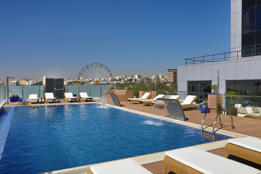 Complexe Park Mall, Setif, Algérie, piscine