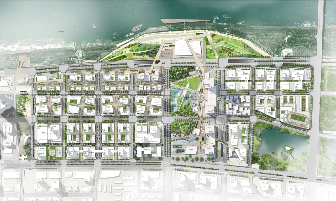 Wuhan CBD plan masse