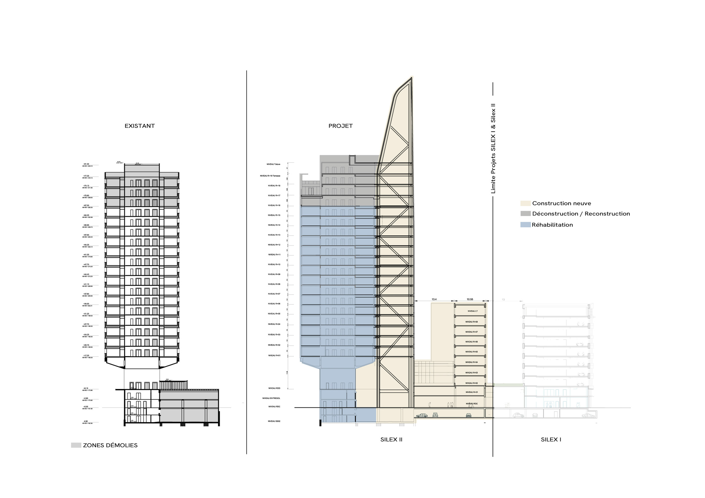 Silex2, Lyon, schema rehab