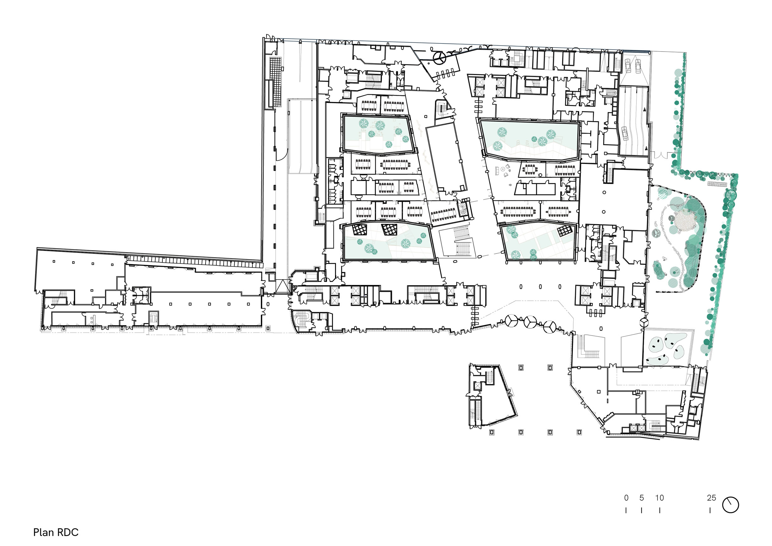 Eole Evergreen ground level blueprint