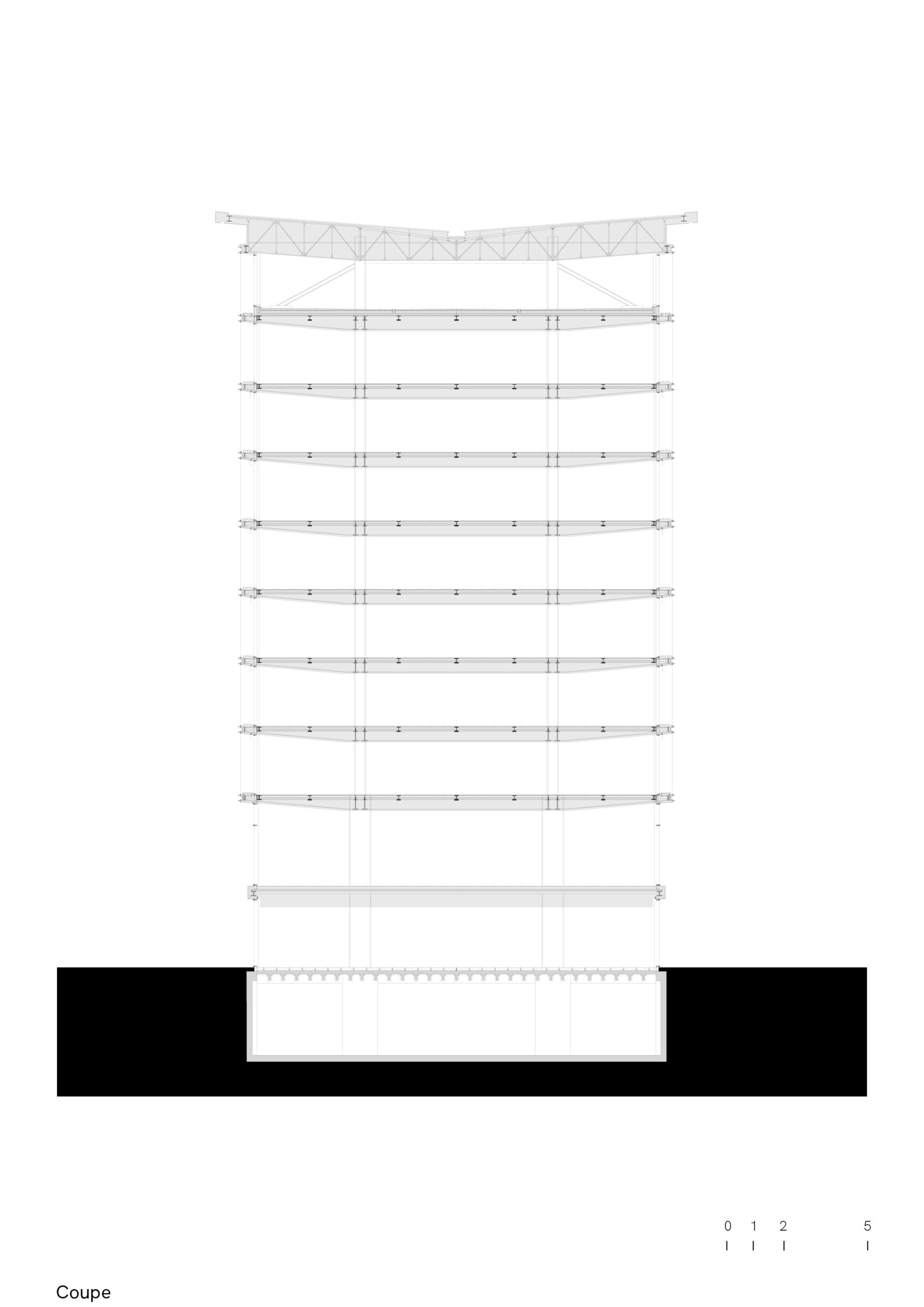 TOUR LOPEZ CAF cross-section