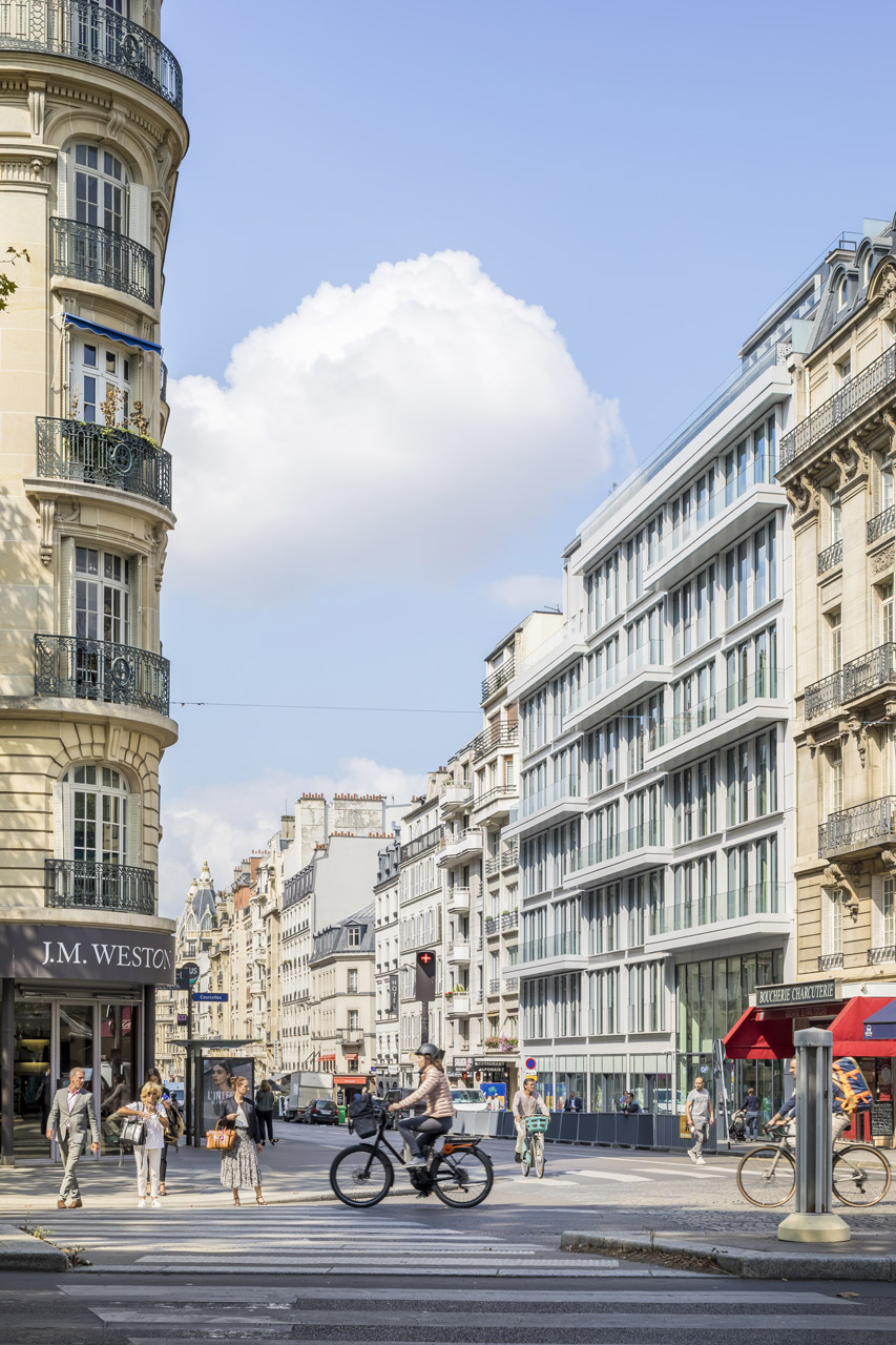 Cortis, Paris, façade