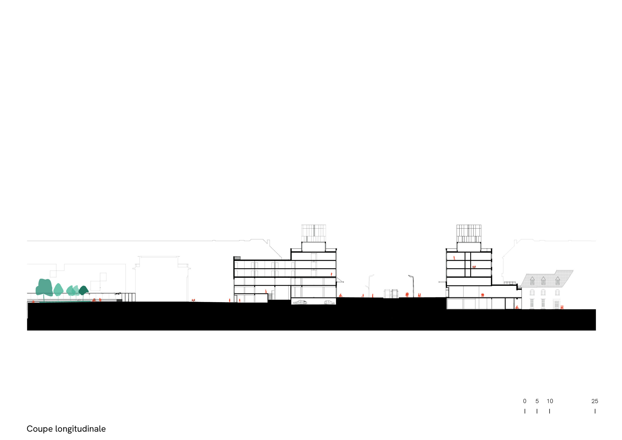 Tours porte de loire cross-section