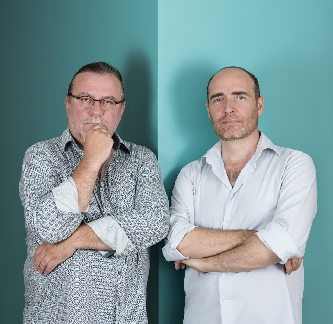 Luc Boegly et Sergio Grazia, photographes