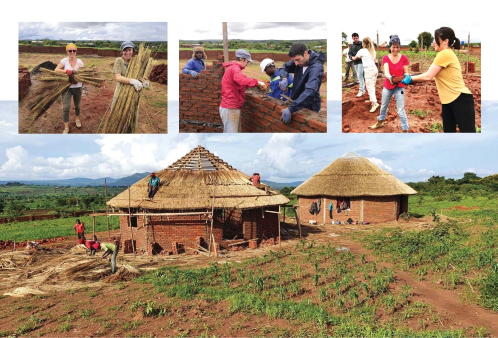 mission humanitaire malawi construction terre crue