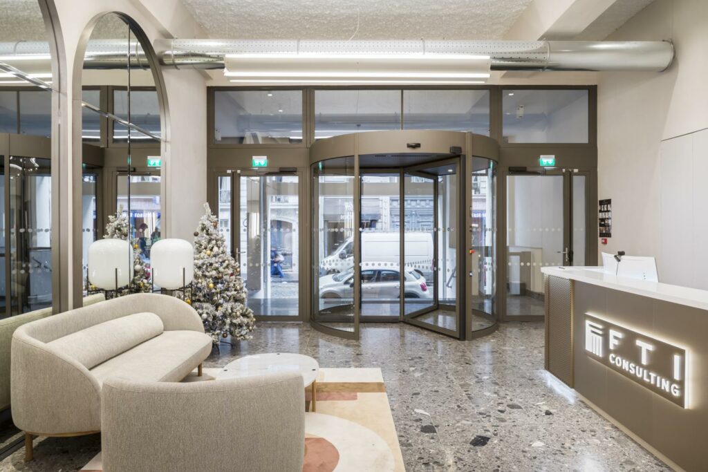 Siège FTI consulting – Aménagement intérieur - Arte Charpentier
