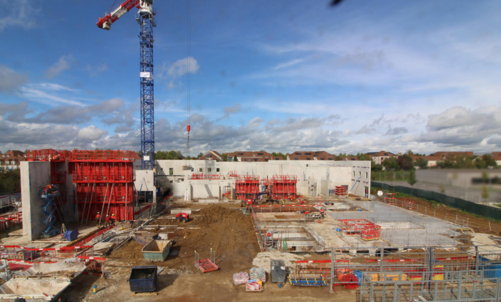 Progress of the Traditional Hindu Temple BAPS Paris - Construction by ...