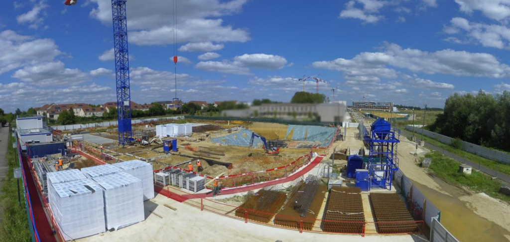 Progress of the Traditional Hindu Temple BAPS Paris - Construction by ...