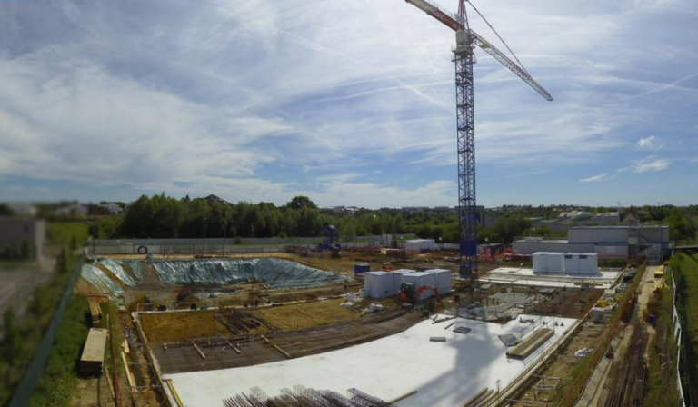 Progress of the Traditional Hindu Temple BAPS Paris - Construction by ...